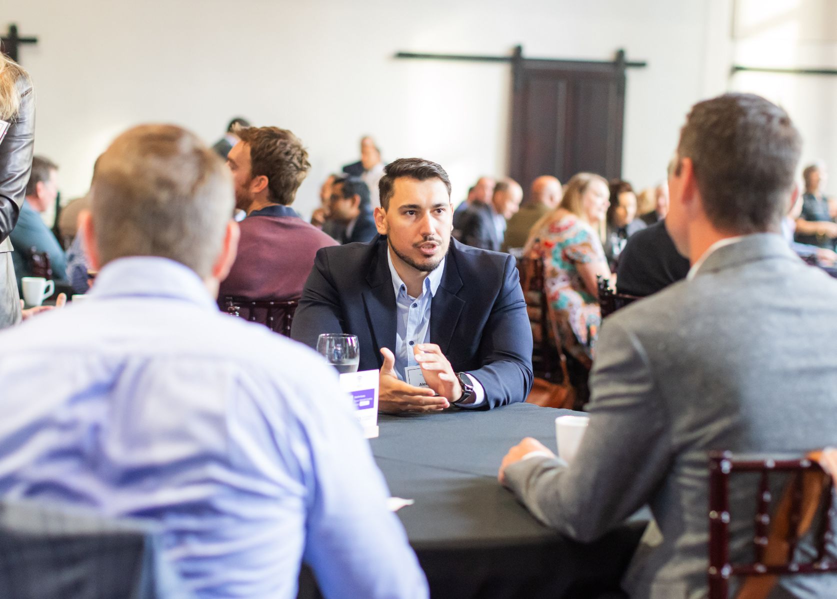 Entrepreneurs learning together at the EC