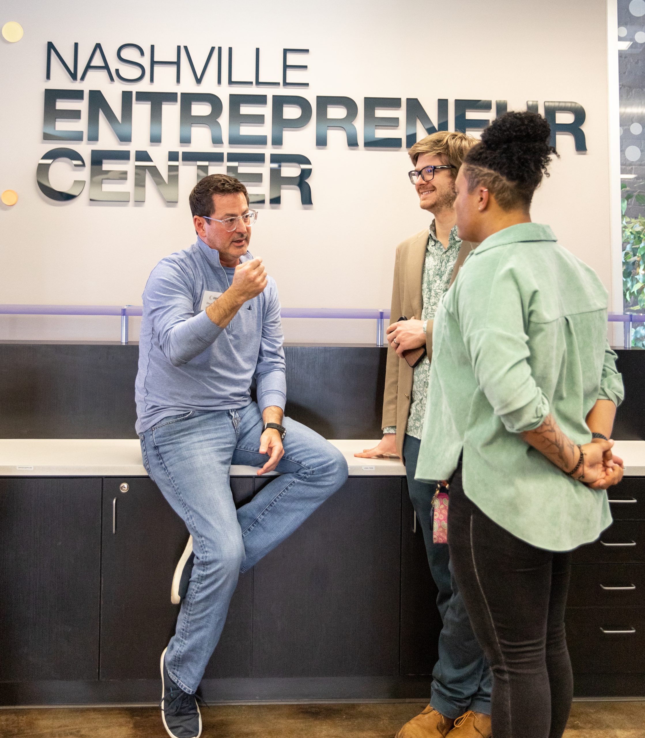 Advisors and founders at the EC