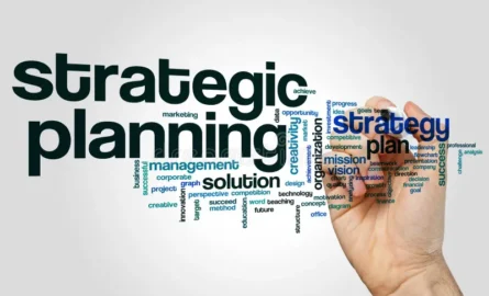 Strategic Business Plan Stock Image