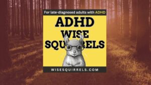 ADHD Wise Squirrels Logo - Dave Delaney