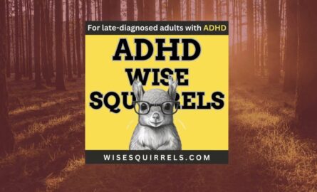 ADHD Wise Squirrels Logo - Dave Delaney