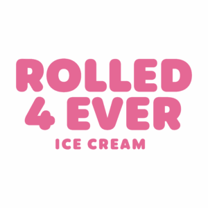 Rolled 4 Ever Ice Cream Logo