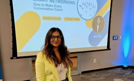 Lunch & Learn Smart Networking – How to Make Every Conversation Count with Saba Chishti