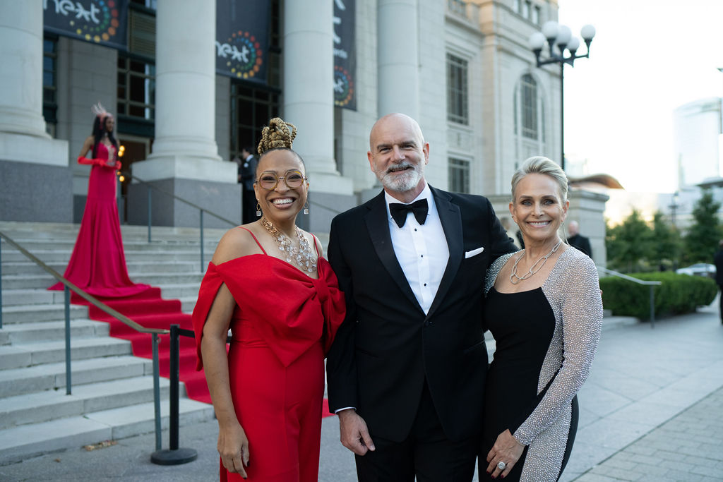 Guests arriving on the red carpet at the 2025 NEXT Awards