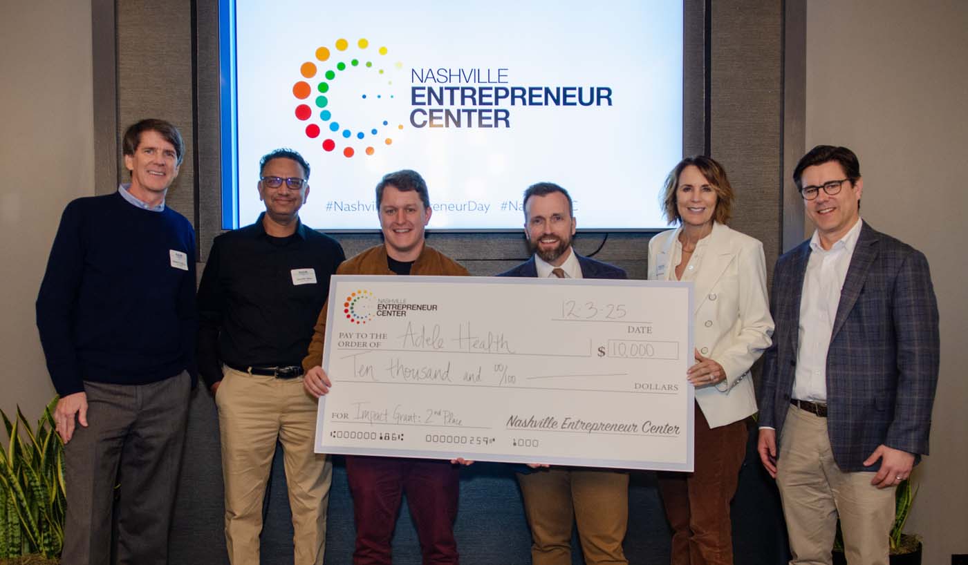 Second-place Impact Grant winner receiving a $10,000 award